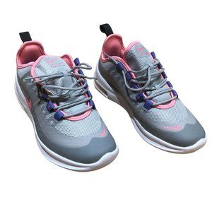 Nike Air Max Axis GS Sneakers Size 5Y Big Girls AH5222 015 Gray Pink Purple